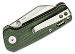 QSP Knife QS130XS-C Penguin Mini Green vreckový nôž 5,8 cm, satin, zelená, Micarta