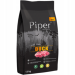 PIPER 25102126 DRY FOR DOG krmivo pre dospelé psy - kačacie mäso 12 kg