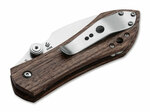 Böker Plus 01BO233  ANSO 67 PRO robustný vreckový nôž 8,7 cm, drevo Zebrawood, puzdro nylon