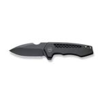 WE23019-1 We Knife Harpen Black Titanium Handle Black Stonewashed CPM 20CV Blade Frame