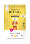 Aldog 2D-BE3S Beef Mini granule pre dospelých psov, malé plemená, hovädzie, 3 kg