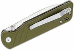 QSP Knife QS102-B Parrot Green vreckový nôž 8,2 cm, satin, zelená, G10