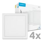 Modee LED Čtvercový LED panel - montovatelný 24W 2640lm studená bílá P4 (ML-LPS6000K24WPN)