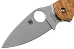 Spyderco C152WDP Chapparal Birdseye Maple kapesní nůž 7,1 cm, Satin, javorové dřevo