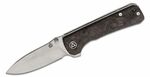 QSP Knife QS131-F Hawk kapesní nůž 8,2 cm, drcené uhlíkové vlákno