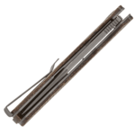 PFP03BRMGAW Petrified Fish PFP03
Victor Gray Stonewash K110 Brown Micarta