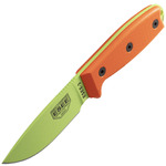 ESEE-3PM-VG ESEE Venom Green Blade, Black Sheath, Orange G10 Handle