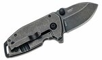 CRKT CR-2485K Squid™ Compact Black malý vreckový nôž 4,4 cm, Black Stonewash, celooceľový