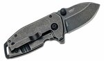 CRKT CR-2485K Squid™ Compact Black malý vreckový nôž 4,4 cm, Black Stonewash, čierna, celooceľový