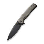 We Knife WE21014C-4 Subjugator zsebkés 8,8 cm, Black Stonewash, bronz, titán