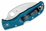 Spyderco C243FPWK390 Endela Lightweight Wharncliffe K390 zsebkés 8,2 cm, kék, FRN