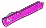 Microtech 122-D12DVI Ultratech Double violet automatický nôž 8,6 cm, Apocalyptic, fialová, hliník