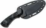 CRKT CR-2082 SIWI™ BLACK pevný taktický nůž 8,5 cm, celočerná, G10, pouzdro GRN