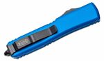 Microtech 121-1BL Ultratech Blue Standard automata kés 8,8 cm, fekete, kék, alumínium