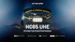 Nitecore HC65 UHE fejlámpa 2000 lm