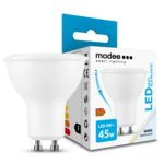Modee Lighting LED Spot Alu-Plastic GU10 6W studená bílá, stmívatelná (ML-GU10P6000K6W)