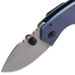 Kershaw K-8710 ANTIC zsebkés 4,4 cm, kék, acél, gyűrű