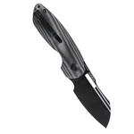 Kizer V3569A1 OCTOBER Black kapesní nůž 7,4 cm, celočerná, Micarta