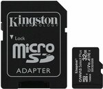 Kingston MicroSD Canvas Select Plus 32GB paměťová karta (SDCS2/32GB)