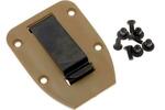ESEE-CLIP-PLATE 3/4-CB ESEE Clip Plate For Molded Sheath, Brown