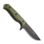 Magnum 02SC339 Bushcraft Drop kültéri kés 10,8 cm, fekete Stonewash, zöld, G10, Kydex hüvely