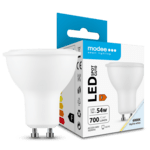 Modee Lighting LED Alu-Plastic GU10 7W 700lm studená bílá (ML-GU10P6000K7WN)