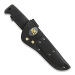 FJP005 Peltonen M07 Ranger Puukko Black Handle Leather black, lev Sheath