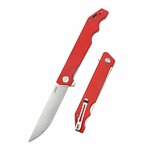 Kubey KU253F Pylades Red kapesní nůž 11,8 cm, červená, G10, spona