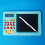 Maxlife Kids MXWB-01 BLUE detská písacia doska s kalkulačkou, modrá (OEM0200488)