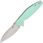 CRKT CR-2560 Ibis Blue vreckový nôž 7,8 cm, Stonewash, modrozelená, G10, oceľ