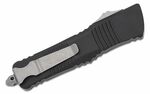 Microtech 142-12AP Combat Troodon Full fogazott automata kés 9,5 cm, Apokaliptikus, fekete, alumíniu