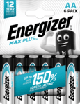 Energizer Max Plus AA alkalické baterie 6ks E303322500