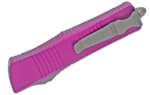 Microtech 147-4VI UTX-70 Satin Standard Violet automatický nůž 6,1 cm, fialová, hliník