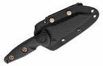 Microtech 93M-1DLCCFS Socom Alpha Mini Warcom Black taktický nôž 9,5 cm, čierna, uhlíkové vlákno