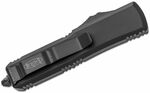 Microtech 230-1T UTX-85 Spartan Black Tactical Standard automatický nôž 7,6 cm, celočierna, hl