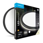 ML-TS018-4000KBR Modee Mennyezeti LED lámpa TS018-BR Kerek 18W 4000K D293x28mm (2400 lumen) ERP