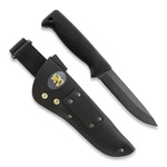 FJP005 Peltonen M07 Ranger Puukko Black Handle Leather black, lev Sheath