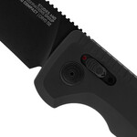 SOG-15-38-09-57 SOG-TAC AU COMPACT Tanto automata taktikai kés 7,5 cm, fekete, alumínium 