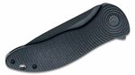 CIVIVI C20075D-1 Synergy3 Drop Point kapesní nůž 8,2 cm, Black Stonewash, černá, G10