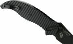 CRKT CR-2640 CLEVER GIRL™ zsebkés 10,4 cm, fekete, G10