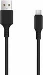 SETTY USB - microUSB kábel 1,0 m 3A čierna (GSM106095)