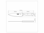 Tramontina 21131/196 Polywood kuchynský nôž univerzálny 15cm, hnedá/blister