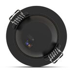 Modee LED okrúhle svietidlo 4W 3CCT 480lm D80xH32mm, čierna (ML-DL3CC4WR-3SD-BN)