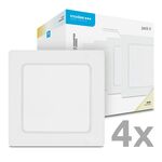 Modee LED Čtvercový LED panel - montovatelný 6W 660lm neutrální bílá P4 (ML-LPS4000K6WPN)