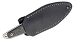 MKM MK MA01-CF MAKRO 1 Drop Point univerzális kés 7,3 cm, kőmosott, szénszálas, bőr tok