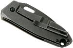 CRKT CR-2440 HERON™ BLACK TAN zsebkés 7,4 cm, Black Stonewash, G10, szénszálas