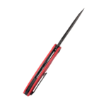 Kubey KU239H Drake kapesní nůž 9,5 cm, Blackwash, červená, G10