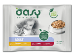 OAWCACAF0340 Oasy Chunks in gravy Multipack Adult Meat Selection 4x 85g