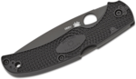 Spyderco C244SBBK Native Chief Könnyű zsebkés 10,2 cm, teljesen fekete, FRN