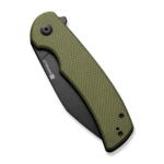 S23064-1 Sencut Omniform OD Green Coarse G10 Handle Black 9Cr18MoV Blade Liner Lock